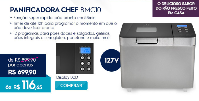 Panificadora Chef BMC10