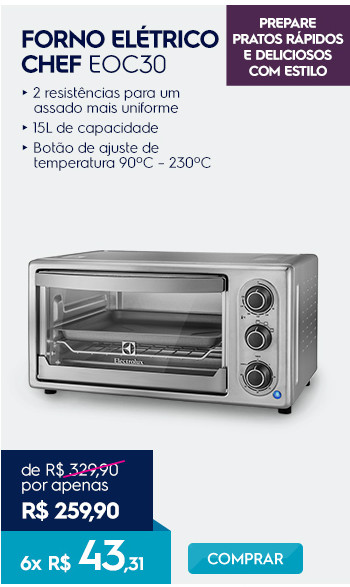 Forno el�trico Chef EOC30