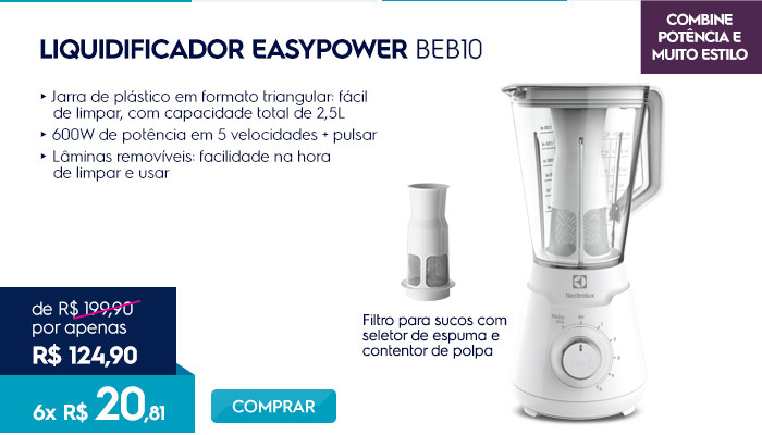 Liquidificador Easypower BEB10