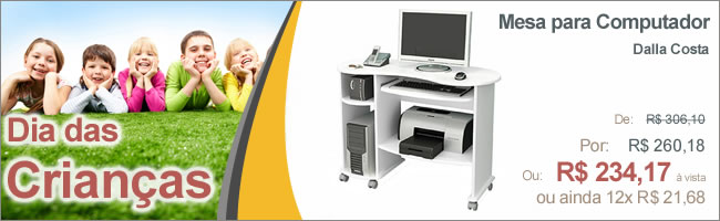 Mesa para Computador C18 Dalla Costa