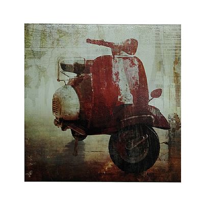 Quadro Vintage Vespa 60x60