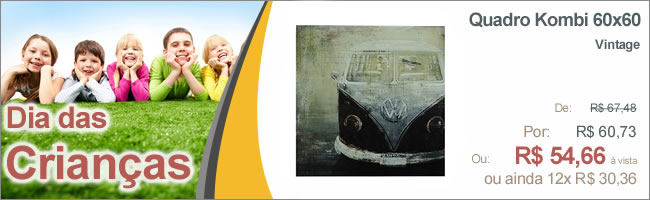 Quadro Kombi Vintage 60x60